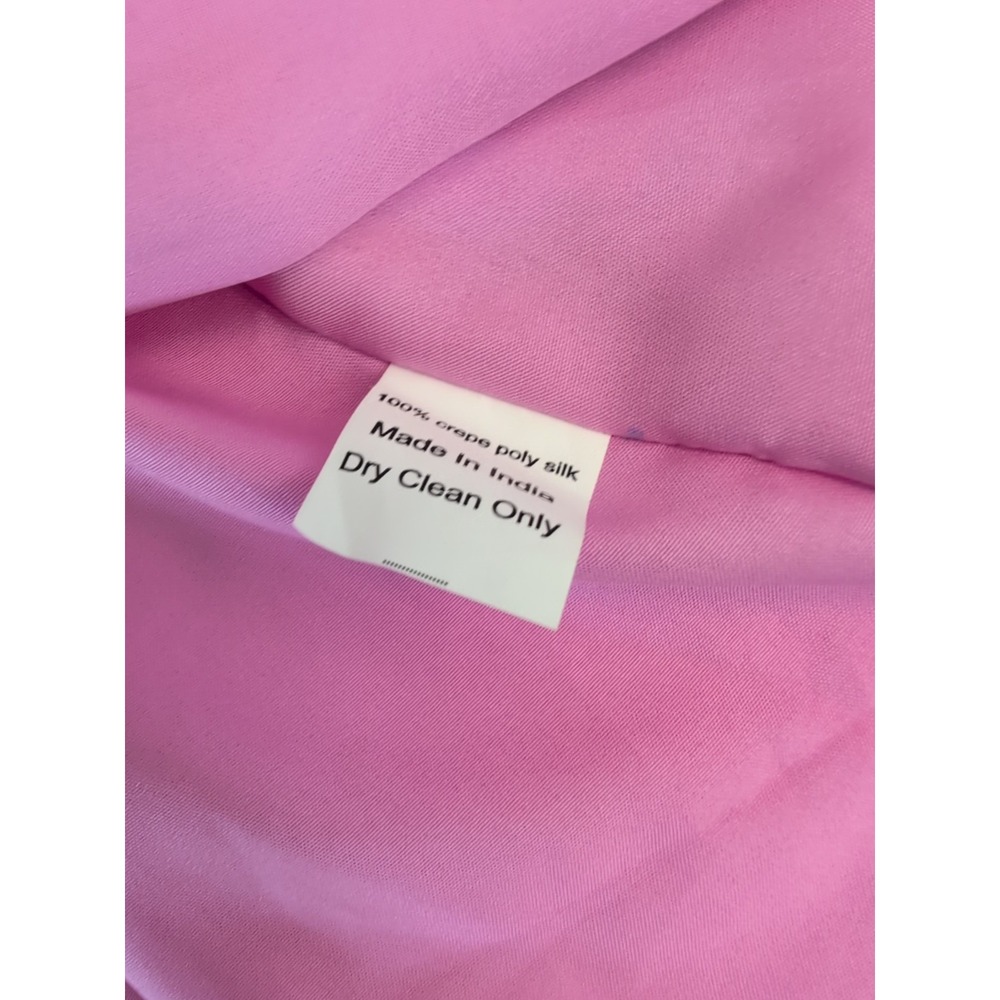 New Sheridan French Stacey Maxi Pink Zebra Dress medallion flutter sleeve XL - Picture 8 of 12